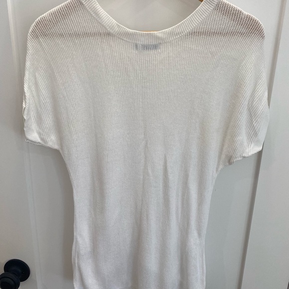 3/$12 Reitmans White Knit Top - Picture 2 of 4